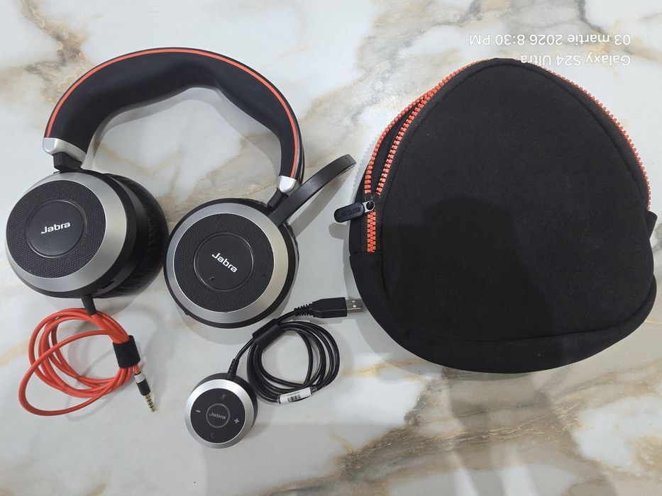 Căști Profesionale Jabra Evolve 80 - Active Noise Cancellation - Stare
