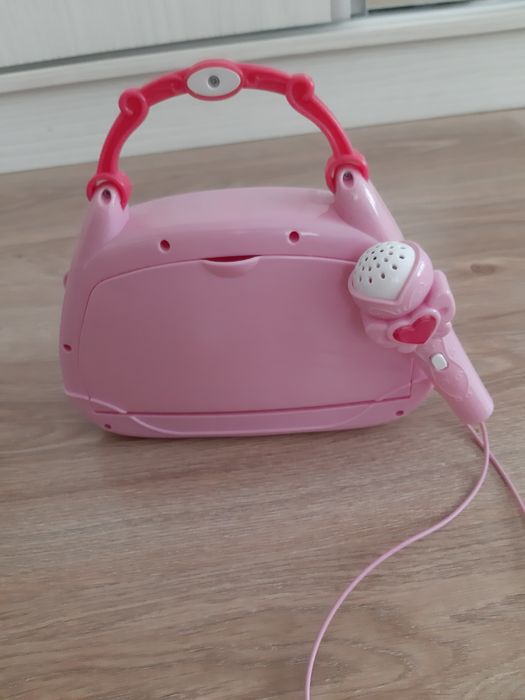 Музикална, светеща чанта с микрофон