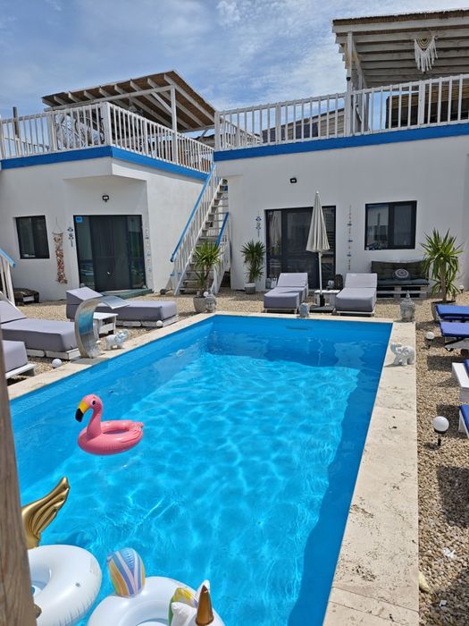 Nibiru Costinesti cazare bungalow casuta piscina vedere la mare