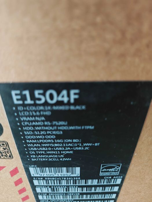 Asus Vivobook 15 FHD Нов, Windows 11 с Подсветка