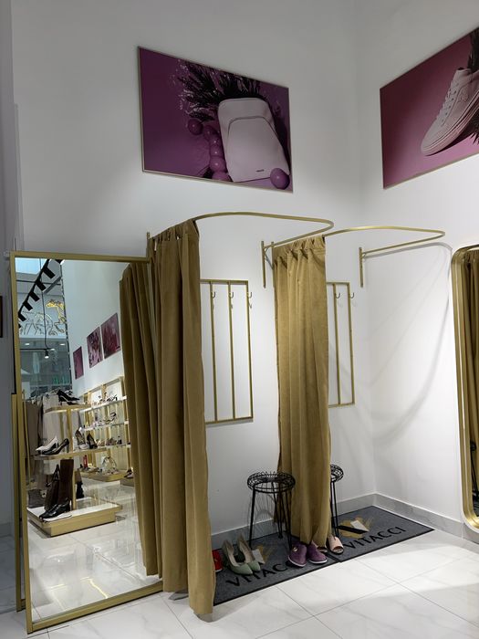 Шторы для примерочных. Примерочная.