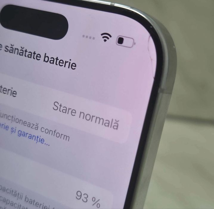 Iphone 16 Pro | White | 93% | Fisurat