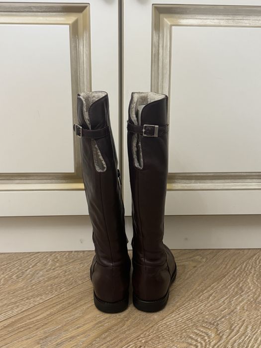 Зимние сапоги с мехом