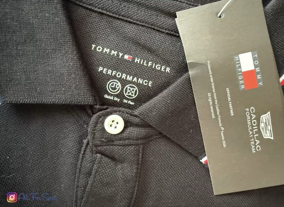 Formula 1 Cadilac Tommy Hilfiger polo shirt