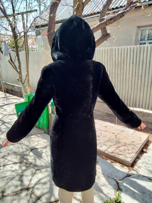 Шуба цигейка размер 44-46