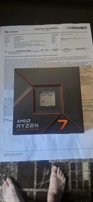 Procesor AMD ryzen7 7700x am5(nou sigilat+garantie)