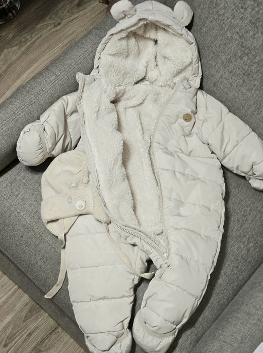 Зимен бебешки гащеризон H&M