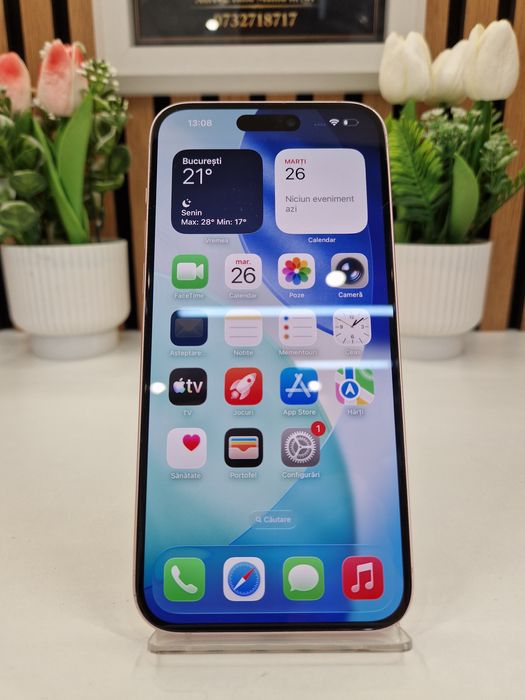 Iphone 15 Plus 128GB / 6GB RAM 96% Baterie Garantie! #56481