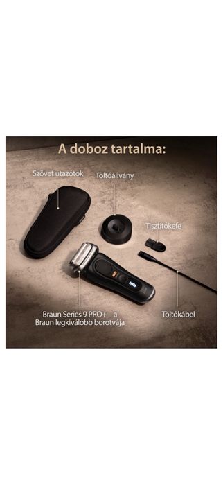 Braun series 9pro plus шейвър + тример