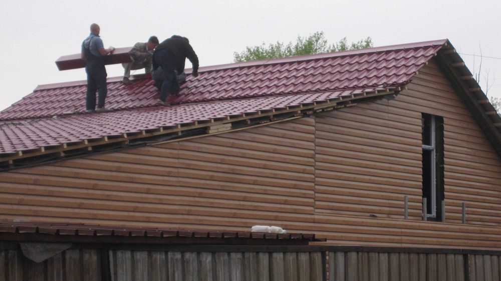 Кровельные работы, фасады, водостоки