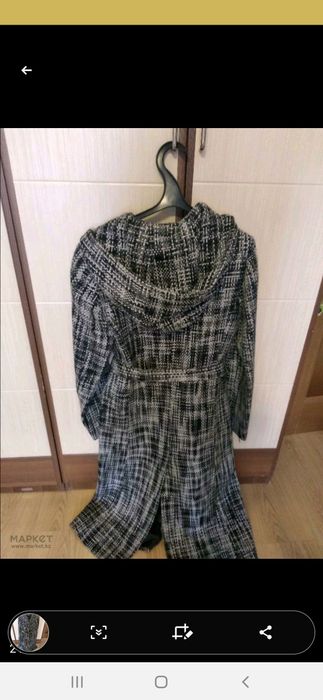 Пальто демисезонное