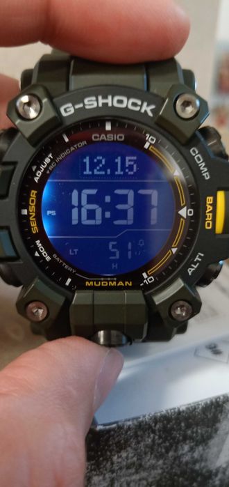 ЧИСТО НОВ часовник Casio gw9500-3ER mudman 23 месеца остат. гаранция