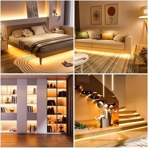 OULARA COB LED лента 10 м 24V 2700K с дистанционно