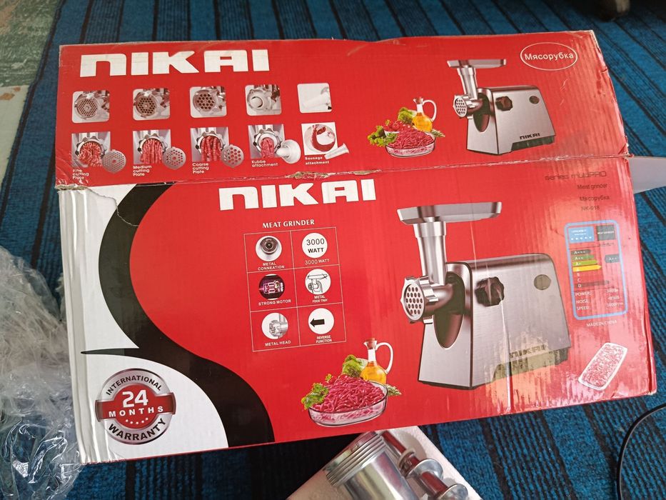 Мясорубка NIKAI сотилади