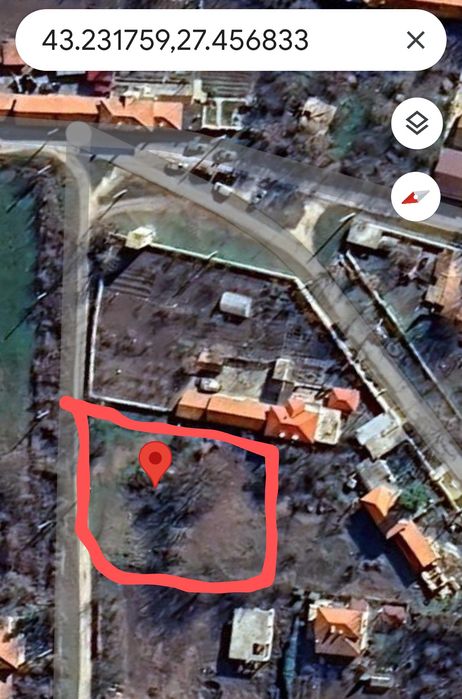 Продава се Парцел в с. Петров дол, Област Варна - 1500 кв.м за 17 €/кв.м - Снимка #2