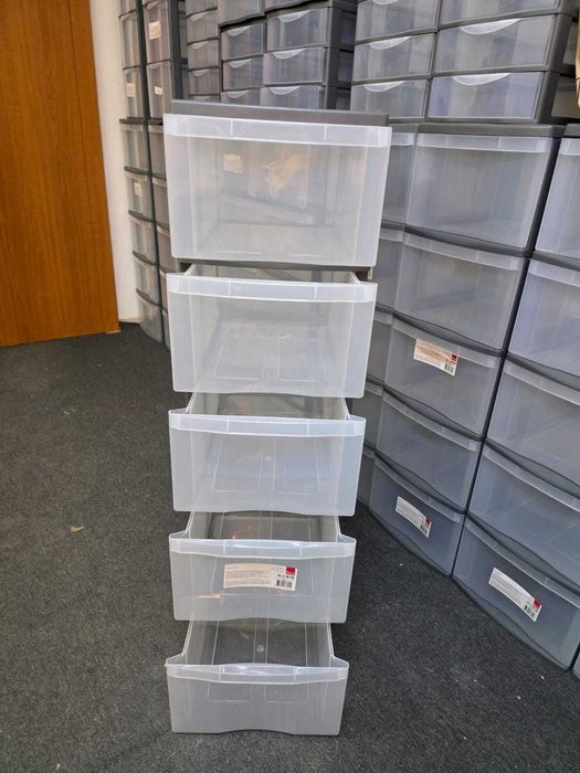 Organizator Polipropilenă 38 cm x 30 cm x 105.5 cm (5 sertare)