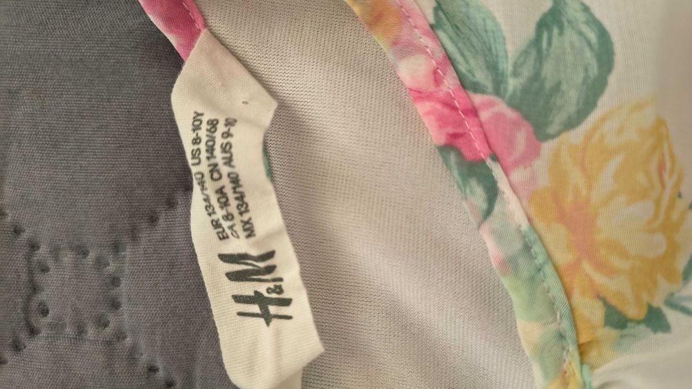 Детска рокля за момиче на 8-10г. с ръст 134-140см.