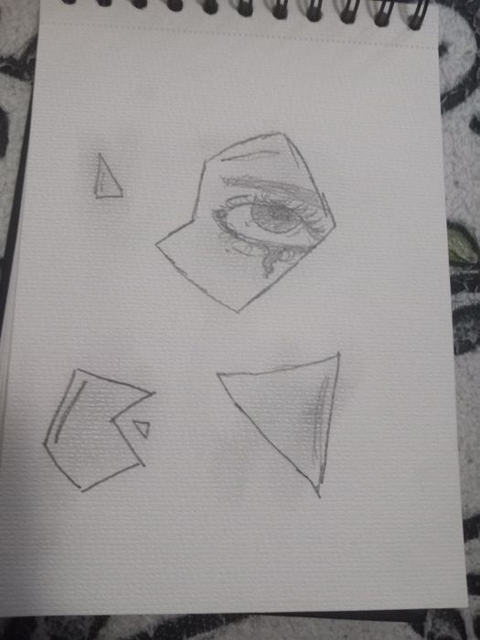 Lucrāri  artistice realizate an creion