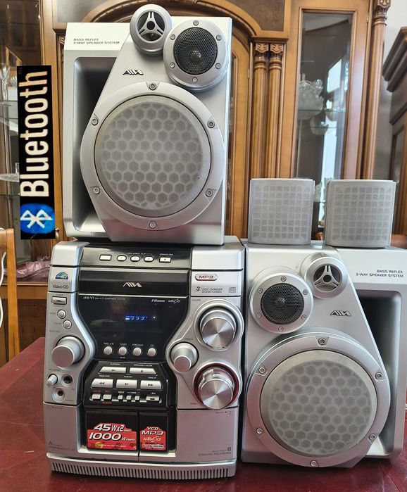 AIWA музыкальный центр Может подключиться по BLUETOOTH