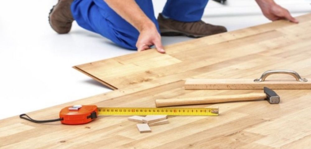 Укладка ламината и линолеум