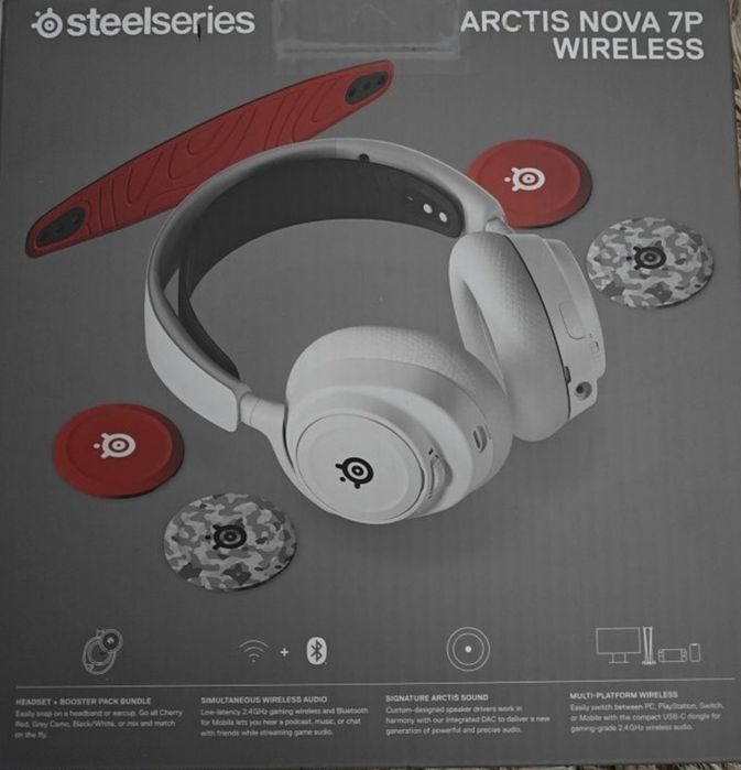 Продается Steelseries arctis nova 7p