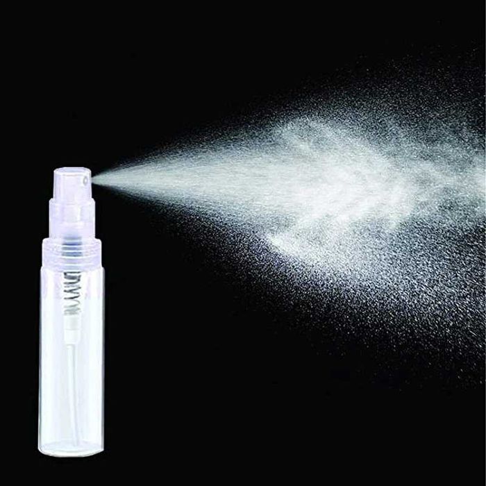 20 броя 2 ml. пластмасова спрей бутилка за парфюм с пулверизатор