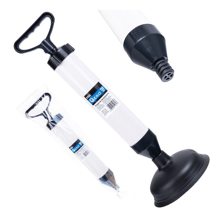 Помпа за отпушване на тръби, мивки, умивалници, тоалетни и душ кабини,