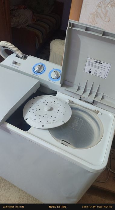 Продам стиральную полуавтомат машинку