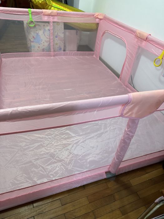 Tarc de joaca roz 200*150