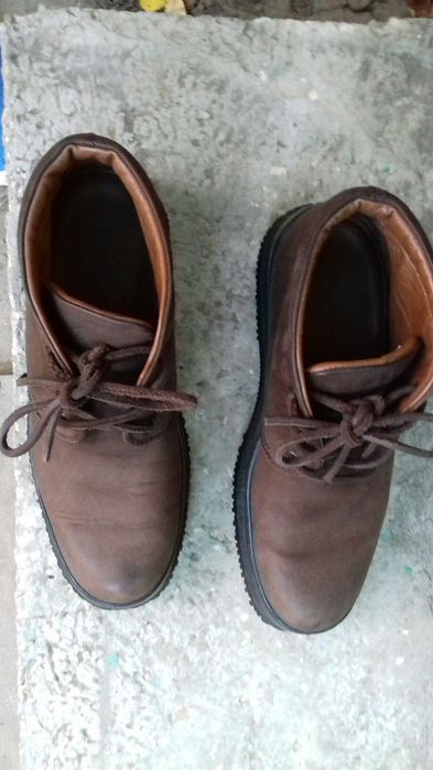 Ghete din piele naturala Hogan