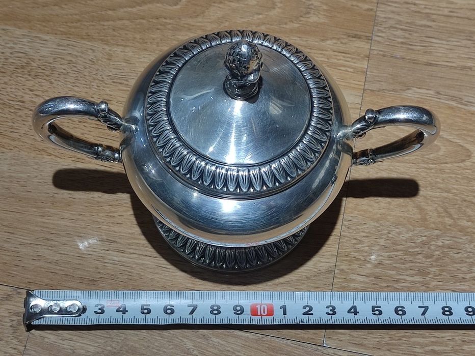 Сребърен Съд / Сребро 800 /Захарница / Купа / Чаша / Кана