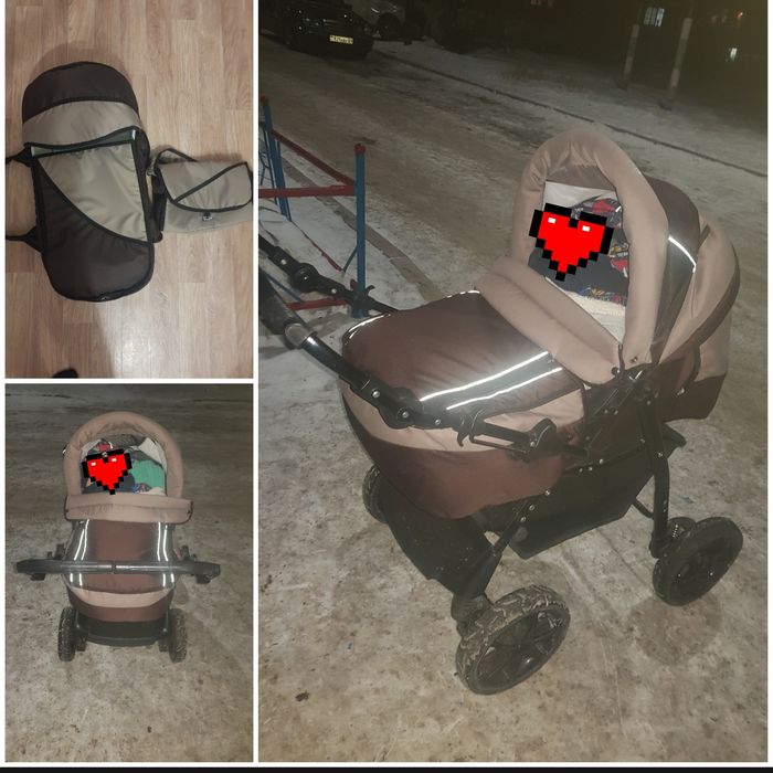 Детская трансформер коляска