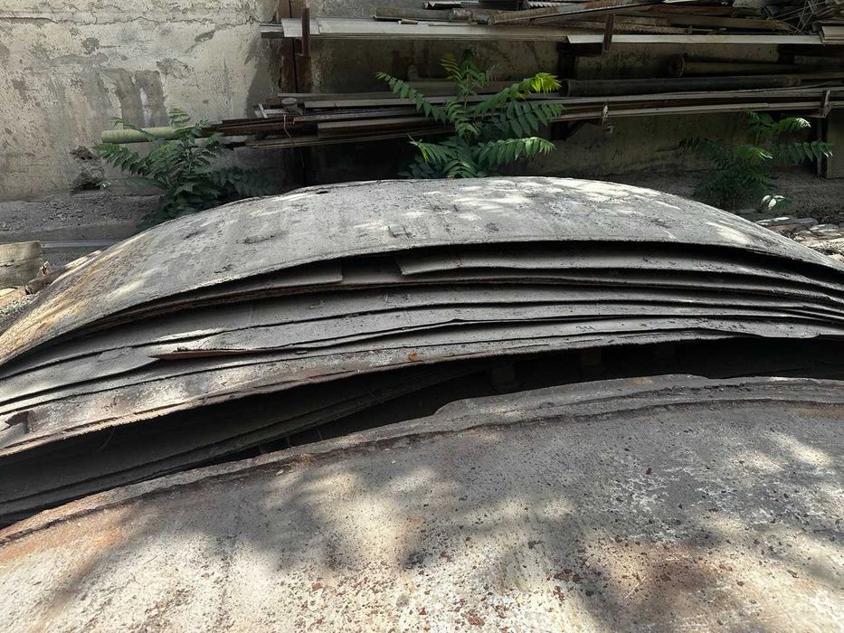 Лист стальной 4 мм Б/У