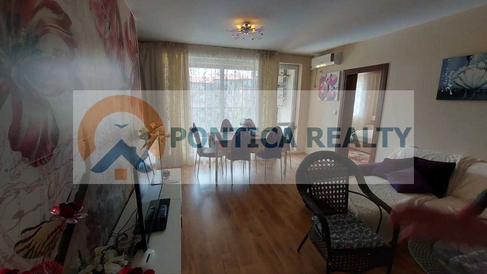 Тристаен апартамент в красив комплекс с ниска такса в Равда