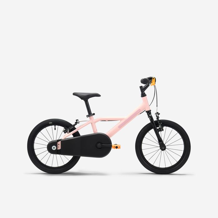 Bicicletă 16 inch 4-6 ani Discover 500 Roz - (SecondHand) Decathlon