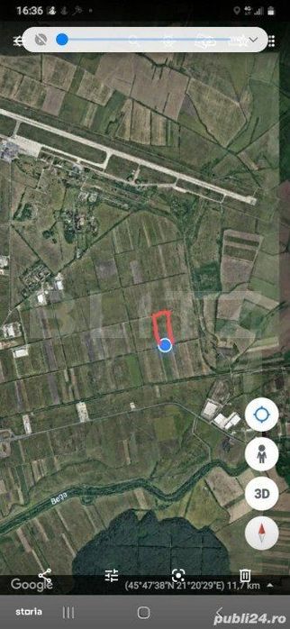 Teren cu suprafata de 2,6 ha, zona Aeroport