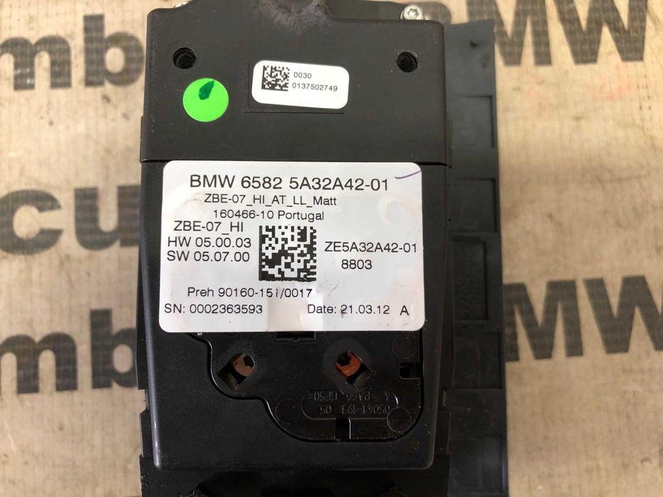 Navigatie MGUF display mare 10,25 touchscreen controller BMW G20 G21