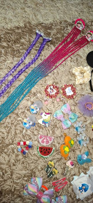 Заколки, ободки, бантики для девочки