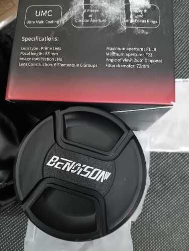 BENOISON 85 мм f1.8 портретен обектив, F обектив за Nikon