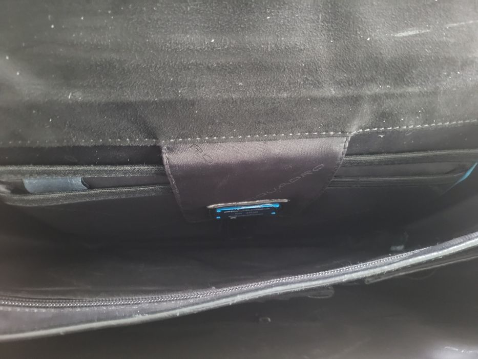 Geanta business servieta Piquadro din  piele