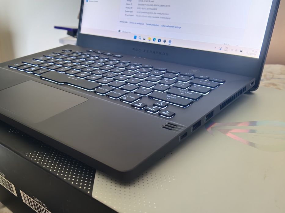 ROG Zephyrus G14 AniMe Matrix- Ryzen 7, RTX 3060, 40GB Ram, 2TB SSD - Ca nou!
