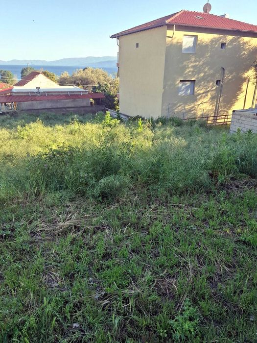 Продава парцел с прекрасна гледка море 400 м2 в Аспровалта, Гърция