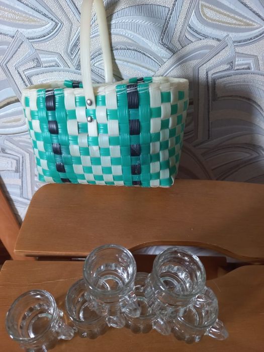 Корзинка СССР, бокальчики