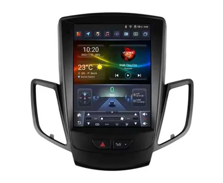 Мултимедия 9.7″ Android 14 за FORD FIESTA MK7 VII CARPLAY навигация