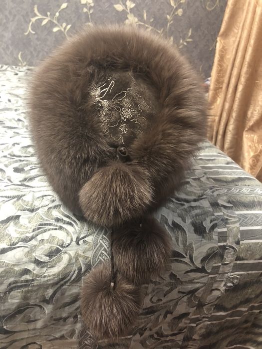 Шапка песцовая