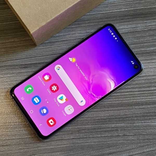 Samsung S10e Prism White, stare buna, ecran AMOLED