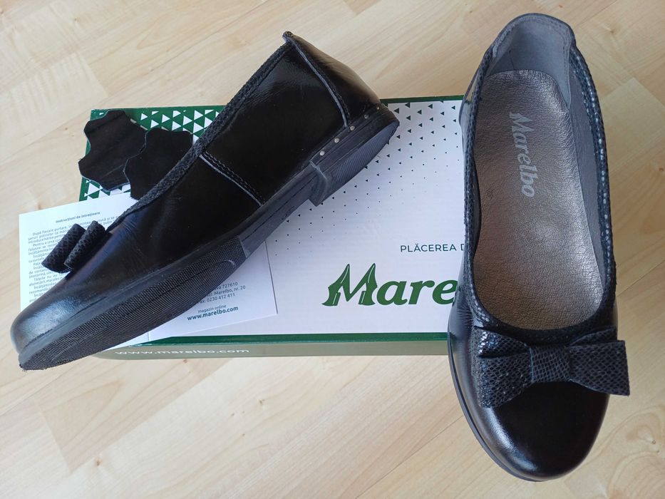 Pantofi fete, negri, marimea 33