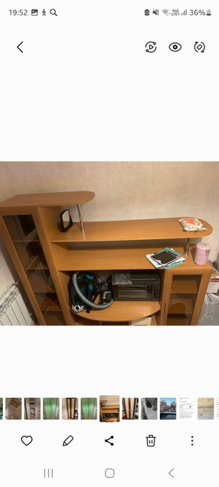 Шкаф б у для книг или посуды. В хорошем состоянии