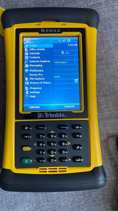 Controler  TRIMBLE NOMAD SurvCE 6, Fieldgenius 8  Surveypro 6