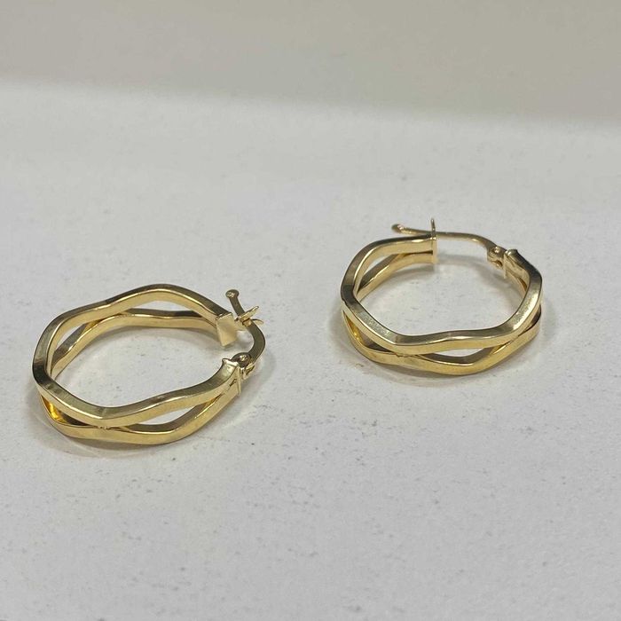 (AG13) Cercei aur 14k 2.65 g (B.56023) Garantie 2 ani!